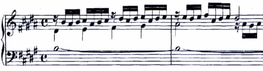 Bach Prelude No. 23 BWV 868