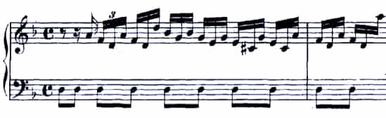 Bach Prelude No. 6 BWV 851