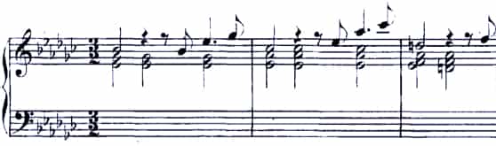 Bach Prelude No. 8 BWV 853