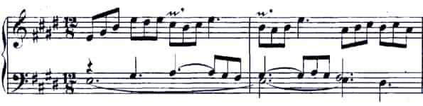 Bach Prelude No. 9 BWV 854