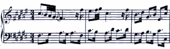Bach BWV 882 Prelude