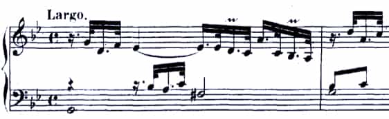 Bach BWV 885 Prelude
