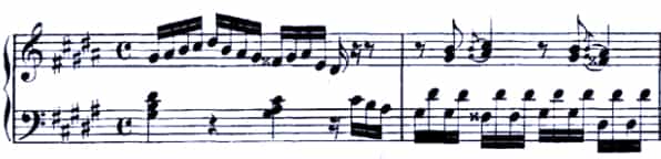 Bach BWV 887 Prelude