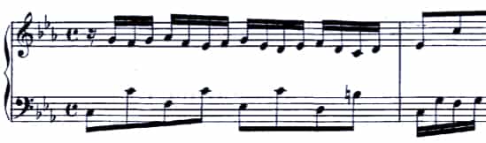 Bach BWV 871 Prelude