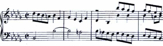 Bach BWV 891 Prelude