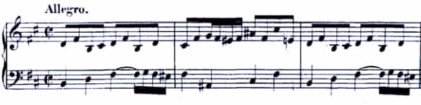 Bach BWV 893 Prelude