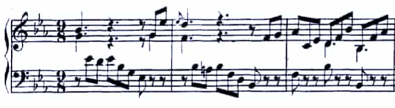 Bach BWV 876 Prelude