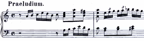 Bach Prelude and Fugue BWV 894 Prelude