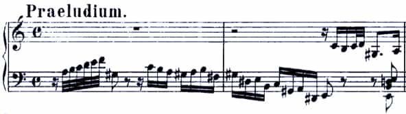 Bach Prelude and Fugue BWV 895 Prelude