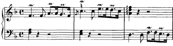 Bach Suite 820 Overture