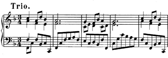 Bach Overture 820 Trio