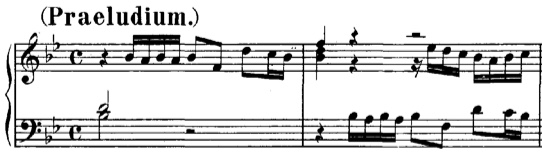 Bach Suite 821 Praeludium