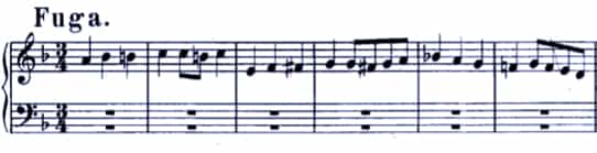 Bach BWV 903 Fugue