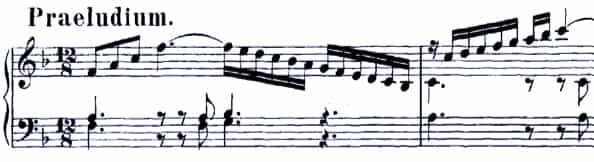 Bach BWV 901 Prelude