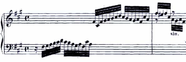 Bach Toccata BWV 910