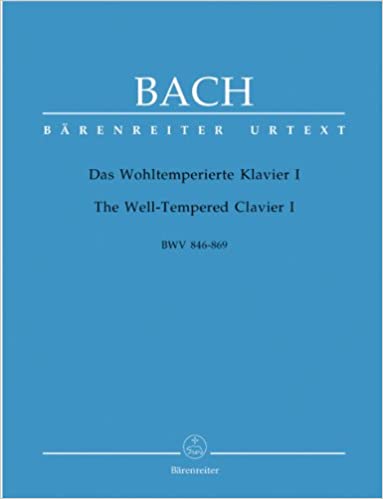 平均律クラヴィーア曲集 第1巻 BWV 846-869/新バッハ全集版/ベーレンライター社