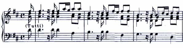 Bach Concerto BWV 972 mov. 1
