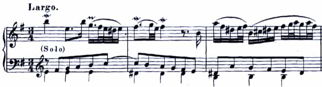 Bach Concerto BWV 973 mov. 2