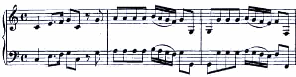 Bach Concerto BWV 977 mov.1