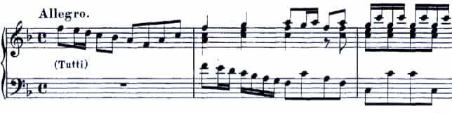 Bach Concerto BWV 978 mov. 1