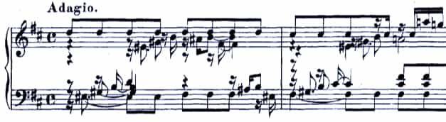 Bach Concerto BWV 979 mov. 2