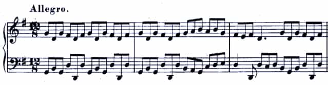 Bach Concerto BWV 980 mov. 3