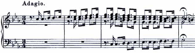 Bach Concerto BWV 981 mov. 1