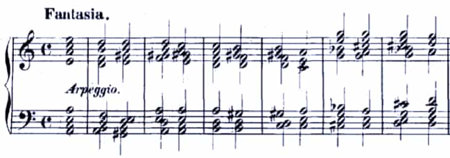 Fantasia and Fugue BWV 944 Fantasia