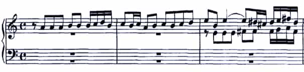 Bach Fugue BWV 947