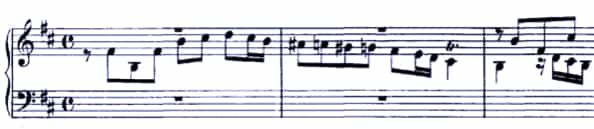 Bach Fugue BWV 951