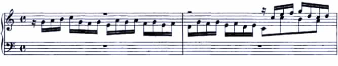 Bach Fugue BWV 952