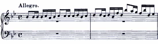 Bach Fugue BWV 954