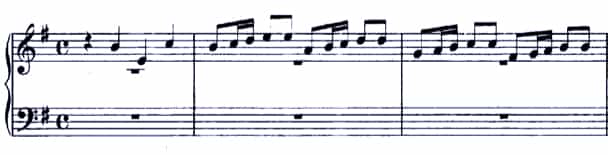 Bach Fugue BWV 956