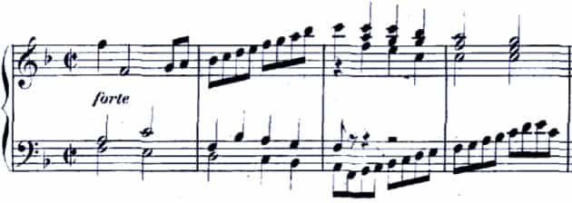 Bach Italian Concerto BWV 971 mov. 3