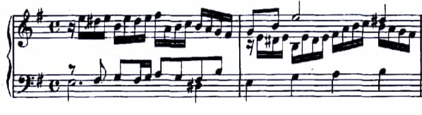 Bach Prelude BWV 932