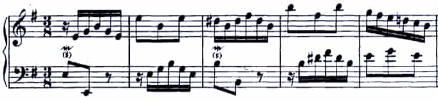 Bach Prelude BWV 938