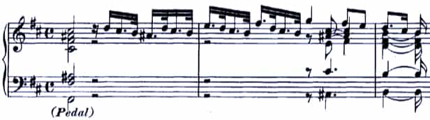 Bach Sonata BWV 963 mov. 2