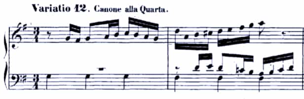 Bach Goldberg Variations BWV 988 Var. 12