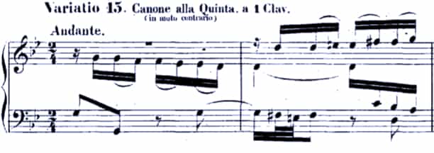 Bach Goldberg Variations BWV 988, Var. 15