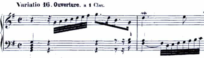 Bach Goldberg Variations BWV 988, Var. 16