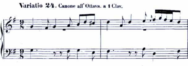 Bach Goldberg Variations BWV 988, Var. 24