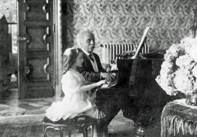 Fauré and Mlle Lombard