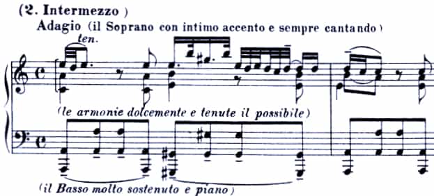 Bach/Busoni BWV 564-2. Intermezzo