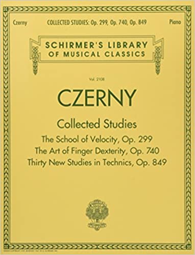 "Carl Czerny Collected Studies"(シャーマー社)