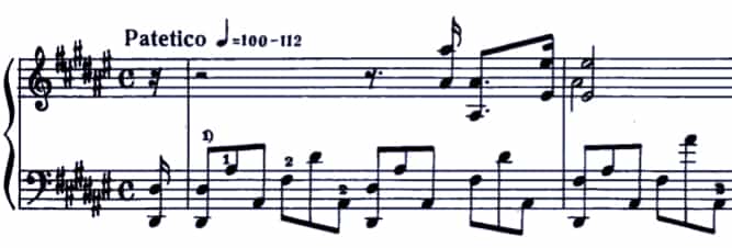 スクリャービン：12のエチュード Op. 8 第12番「悲愴」の難易度