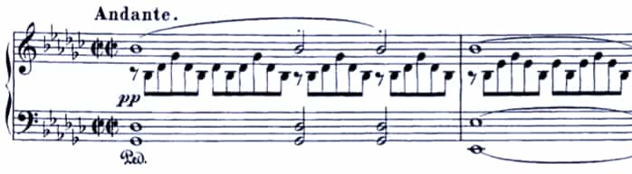 シューベルト：即興曲 第3番 Op. 90-3の難易度