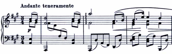 ブラームス：間奏曲 Op. 118-2 難易度